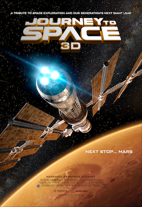 Vertical Key Art for Journey to Space 3D