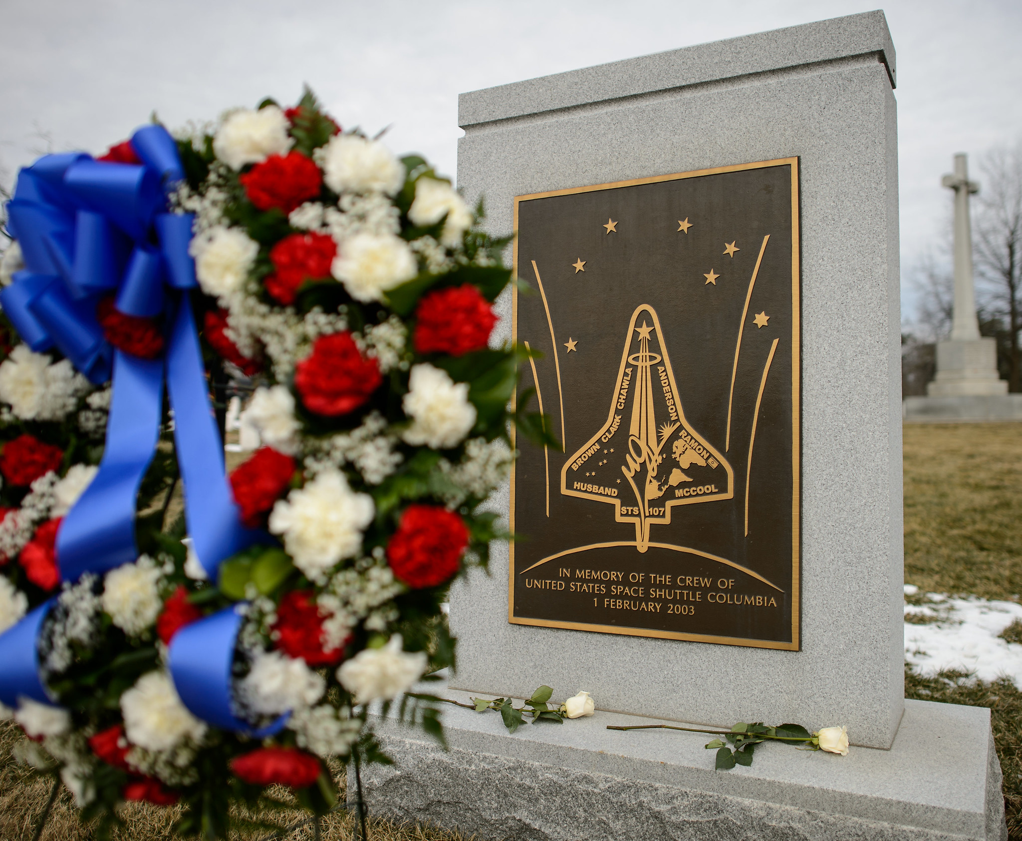 Space Shuttle Columbia Memorial at Arlington National Cemetery