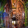 Side Close-Up of Large Hadron Collider (LHC) in Secrets of the Universe 3D