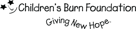 Children's Burn Foundation logo in black color