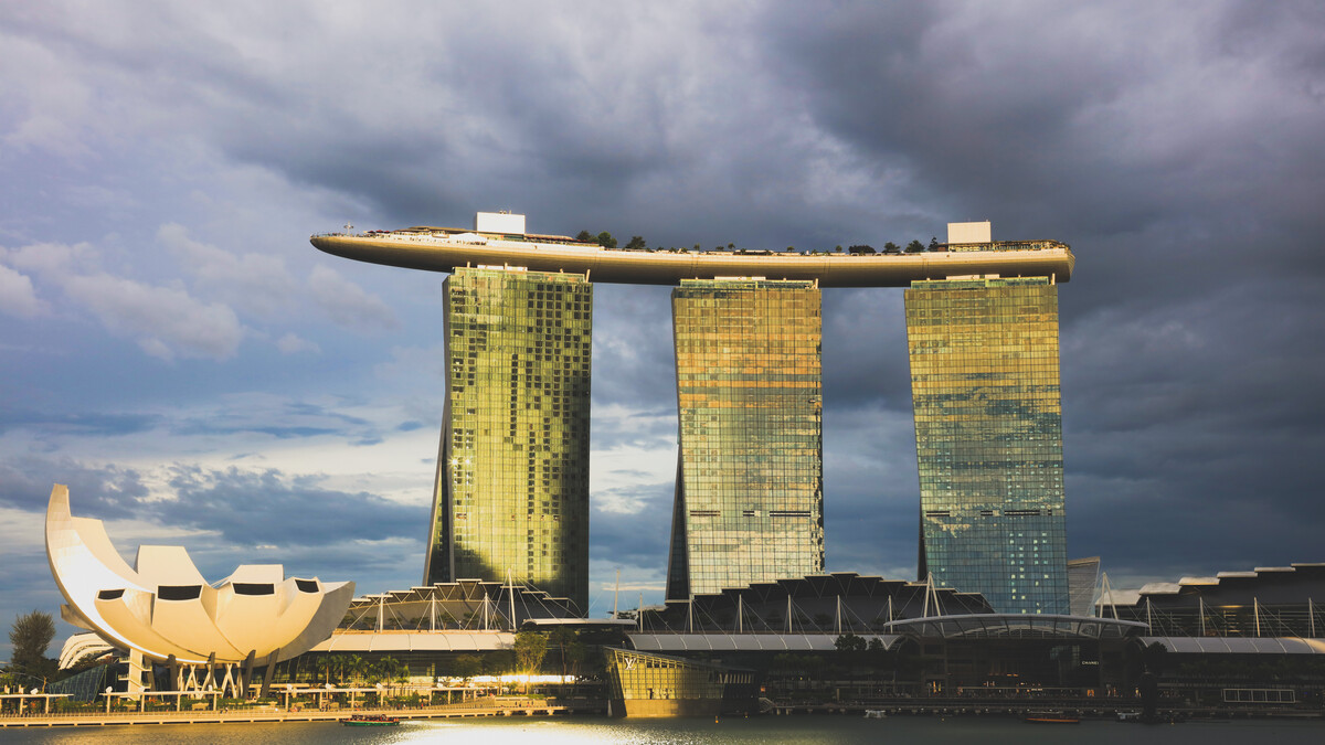 Marina Bay Sands complex in Singapore.