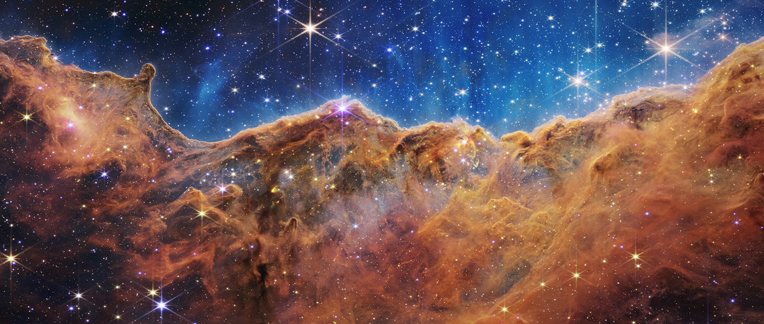 Carina Nebula captured by the James Webb Space Telescope